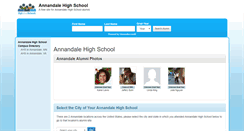 Desktop Screenshot of annandalehighschool.net